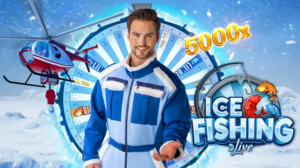 Ice Fishing de Evolution: rueda y Fish Bonuses